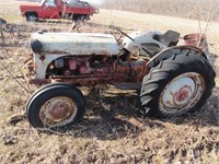 ford tractor w/hammer knife mower