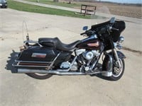 1993 harley davidson black dresser motorcycle