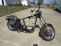 1979 harley davidson shovelhead frame(no title)