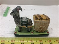 Vintage goat salt & pepper shakers