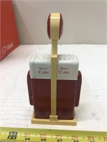 Vintage Coke salt pepper shakers