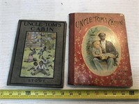 2 Vintage uncle toms cabin books