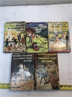 5 vintage happy holisters books