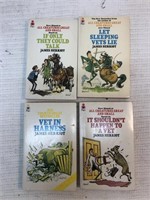 4 paperback vet books