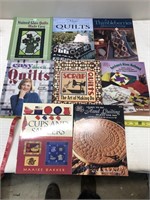 Variety of easy to do quilting books