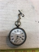 Pocket watch with glass display