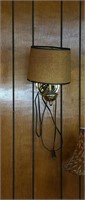 Vintage Lighted Wall Sconce