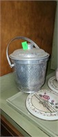 Italian Ice Bucket W/Lid and Handle
