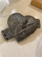 Cupid-themed metal Candy mold