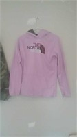 The North Face lavender pullover jacket size large