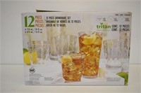 12 PIECE DRINKWARE SET