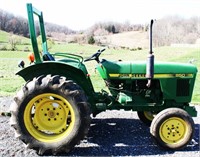 John Deere 850 Tractor, 332 Hours, 2 Owner,