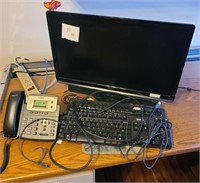 Dell Monitor, Keyboards & Phone