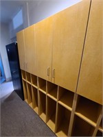 2 Storage Shelving Cabinet Units