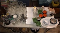 Lot of Misc Glasses, Dishes, & More