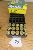Partial 38 Smith & Wesson Ammo