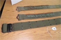 3 Military Ammo Belts
