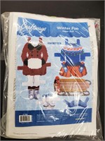 Craftways Winter Fun Paper Doll KIt NIP