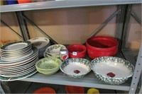 Lot- Misc. Plates and Bowls