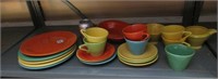 Lot- Misc. Colored Dishes -Some marked Fiesta