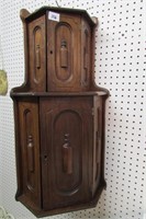 Antique Corner 2 Door Medicine Cabinet