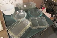 Lot- Glass Bakeware - Glasbake, Pyrex, Etc