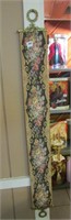 Tapestry Wall Hanger w/Brass