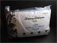 New 2 Pack Tommy Bahama Down Pillows