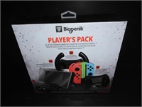 4 New Biogenik Nintendo Switch Players Pack