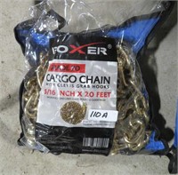 5/16" x 20' cargo chain