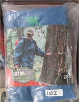 new frogg toggs 2 pc mens rain suit size 2XL