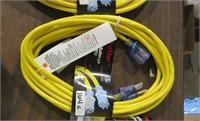 new 25' extension cord w/lighted ends
