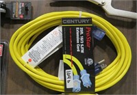new 25' extension cord w/lighted ends