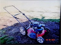 Push Lawnmower Needs tune up starts and runs