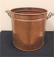 Vintage copper 2 handle pot