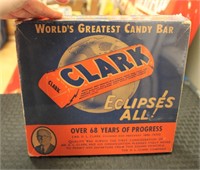 Vintage Clark cardstock advertising box