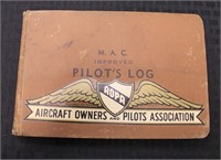 Vintage Pilot's Log