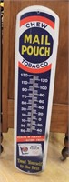 Vintage Mail Pouch advertising thermometer