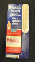 Vintage Winston Cigarettes adv thermometer