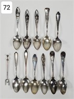 Lot of (11) Sterling Silver Spoons