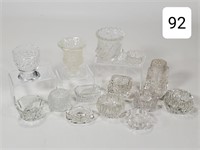 Cut Glass Toothpick & Salt Dish Collection