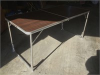 Camping Style Folding Table