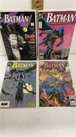 BATMAN 1989 DC COMIC 4pc LOT