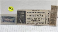 ca1940s EVENT TICKETS