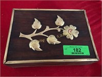 Arts & Crafts Mahogany Trinket Box