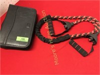 Gold's Gym Power Trainer Resistance Cord + Leather