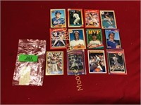12 Vintage 80's Topps, Score, Donruss and Misc Bas
