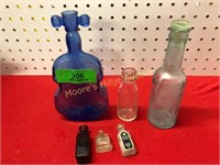 7 Antique Collectible Bottles