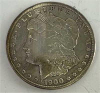 1900 Morgan-O Silver Dollar Coin