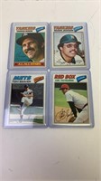 1977 Topps Superstar Baseball Card Lot